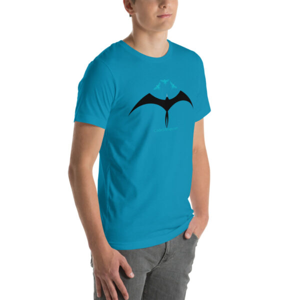 Frigatebird chasing flyingfish Unisex t-shirt - Image 39