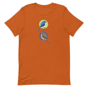 Red-flanked Bluetail Unisex t-shirt