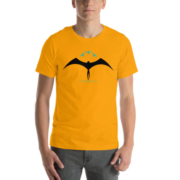 Frigatebird chasing flyingfish Unisex t-shirt - Image 40