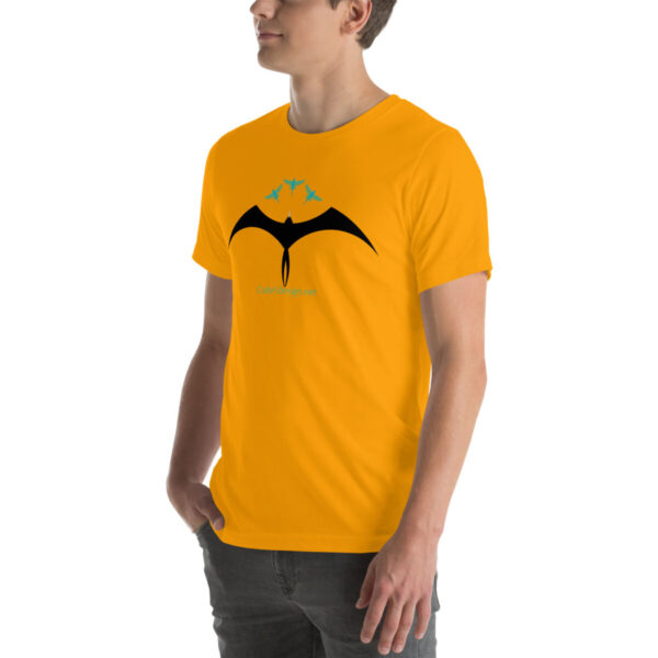 Frigatebird chasing flyingfish Unisex t-shirt - Image 43