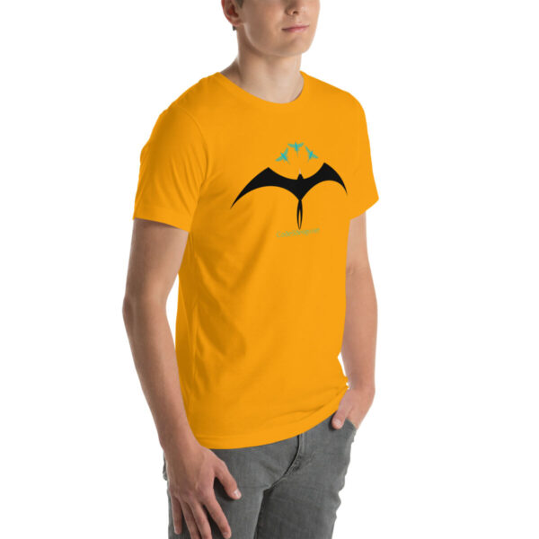 Frigatebird chasing flyingfish Unisex t-shirt - Image 45