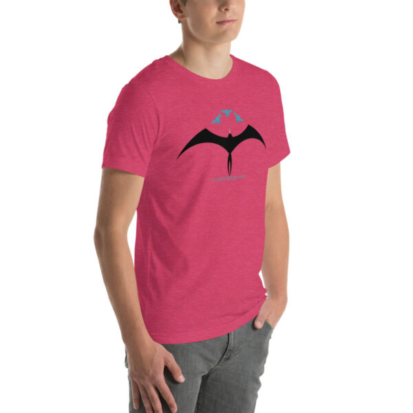 Frigatebird chasing flyingfish Unisex t-shirt - Image 21