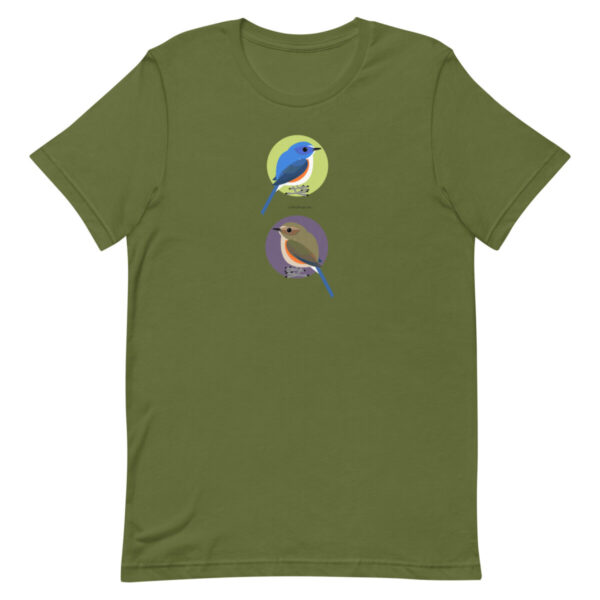 Red-flanked Bluetail Unisex t-shirt - Image 8