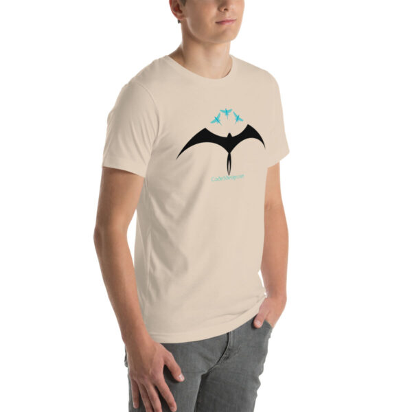 Frigatebird chasing flyingfish Unisex t-shirt - Image 57