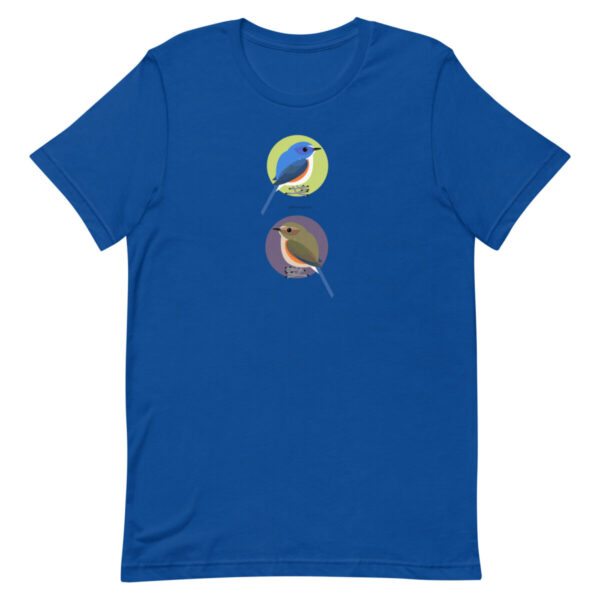 Red-flanked Bluetail Unisex t-shirt - Image 4