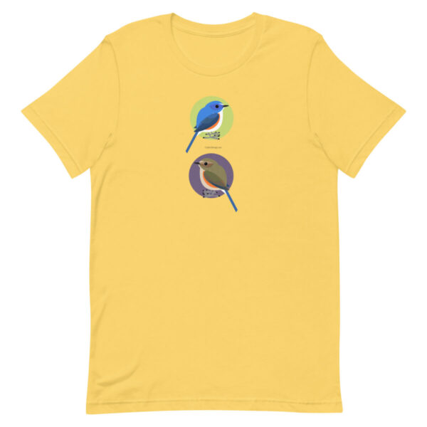 Red-flanked Bluetail Unisex t-shirt - Image 17