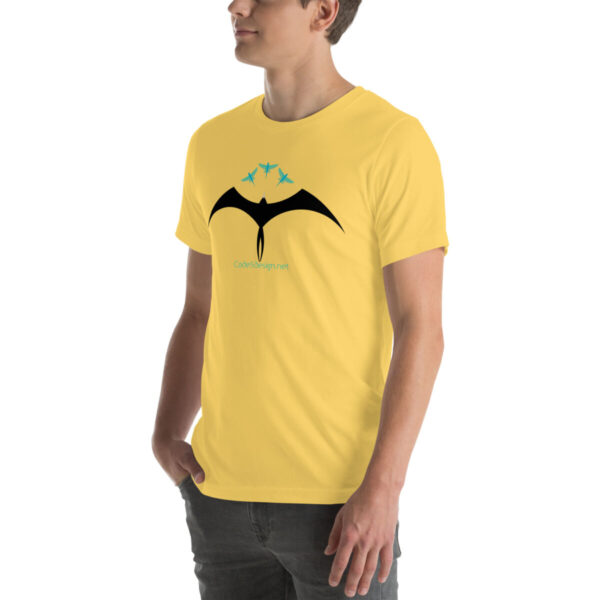 Frigatebird chasing flyingfish Unisex t-shirt - Image 61