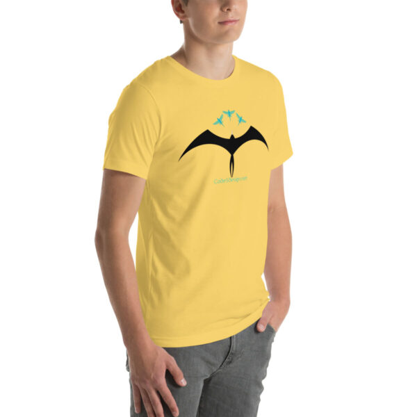 Frigatebird chasing flyingfish Unisex t-shirt - Image 63